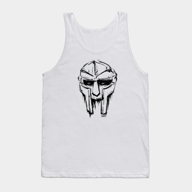 Doom Face Mask Art Tank Top by JoyoSpring